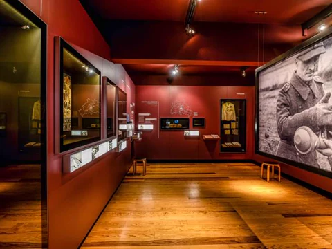 Ausstellungsraum im Museum Berlin-Karlshorst